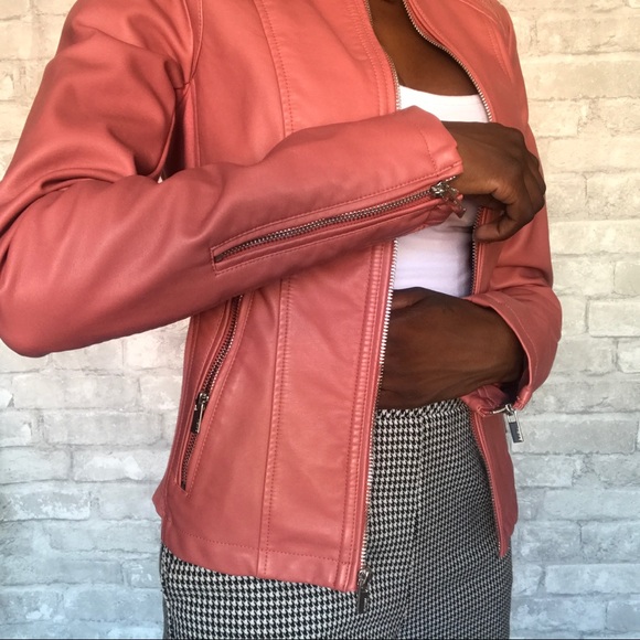 (Minus The) Leather Double Peplum Jacket - Picture 3 of 8